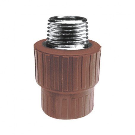 CUPLA FUSION H3 C/ROSCA METALICA MACHO 1-1/4 HIDRO 3